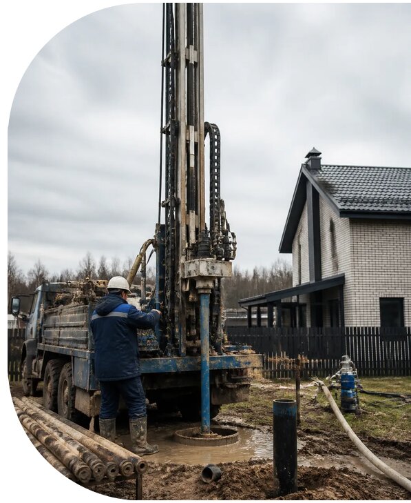 Бурение скважин на воду под ключ в Рассказове от 122580 р. | АПаруса-Рсз